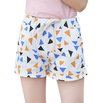 

Women's Summer Elastic Waist Short Casual Drawstring Loose Wide Leg Shorts