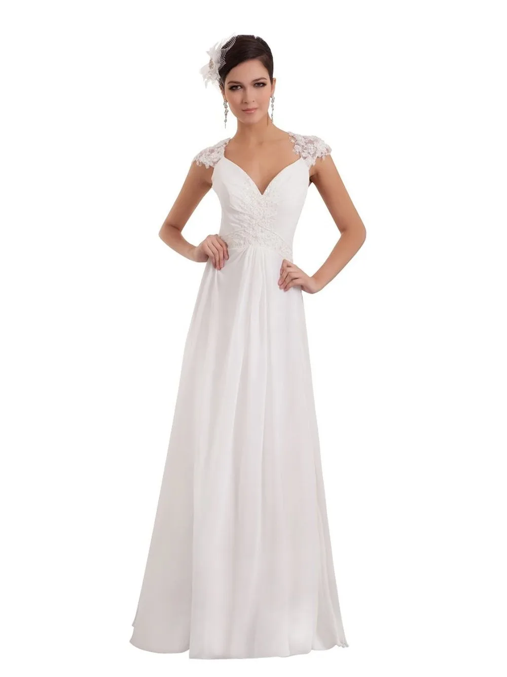 Vestidos белый вечерние платья длинные 