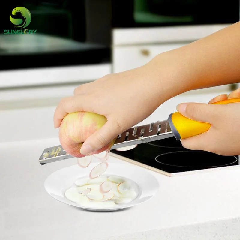الفاكهة الأدوات الفولاذ المقاوم للصدأ الليمون Zester الجبن قطاعة الخضروات Microplane المبشارة الشوكولاته التقطيع الطبخ أدوات المطبخ