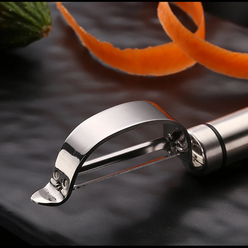 Stainless Steel Potato Peeler Fruit Vegetable Tools Metal Peeler Zesters Slicer Paring Cooking Tools Kitchen Gadgets Accessories (3)