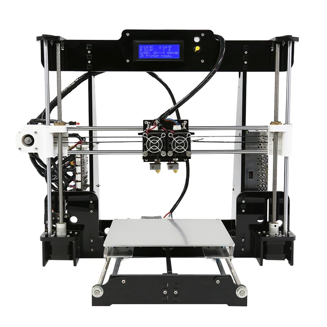 Special Offers 2019 NEW 3D Printer Anet A8-m 3d Printer Dual Extruder Large Printing Size 220*220*240 Metal Frame Heated Bed 3d Printer DIY Kit