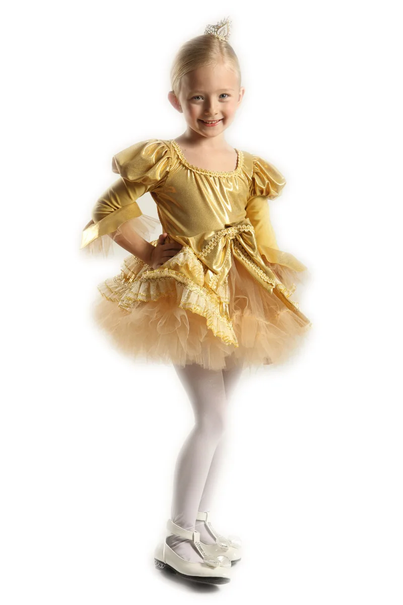 Buy Leotards Costume Kid Ballet Gold Dress Tutu For Child Womon Lace Strap