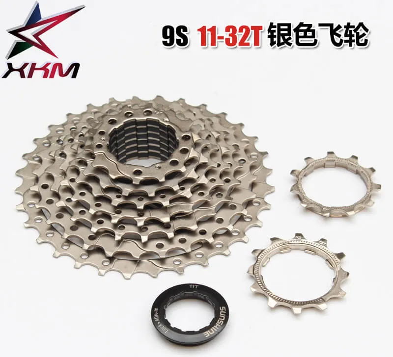 SUNSHINE Bike Casette Freewheel MTB Горный шоссейный велосипед 9 скоростей 11 32T велосипедный