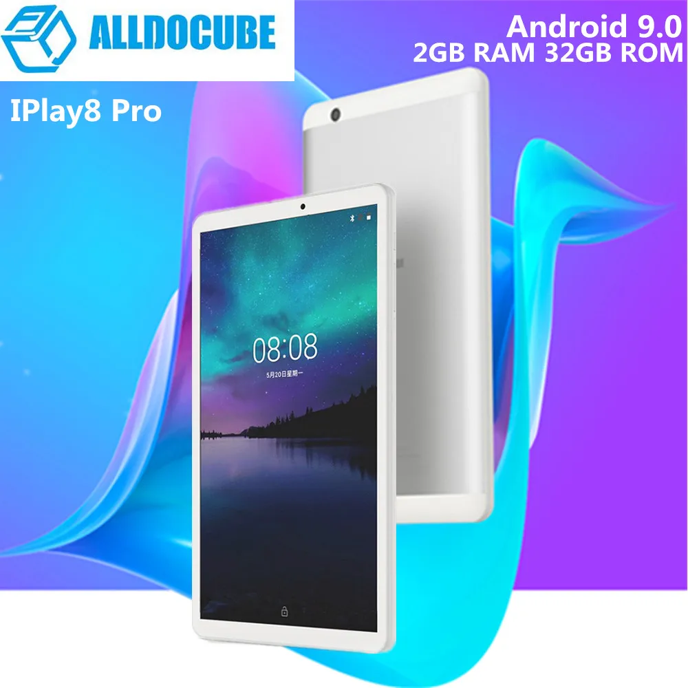 

ALLDOCUBE IPlay8 Pro 8.0 Inch 3G Phablet Android 9.0 MTK8321 1.3GHz Quad Core 2GB RAM 32GB ROM 2.0MP Camera Support Google Play