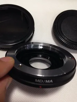 

Brand New COMLYO Ring Camera Lens Mount Adapter Minolta MD MC Lens for Minolta MA Sony with glass(MD-MA)+front and Rear Caps