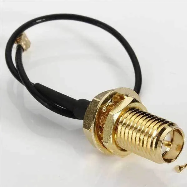 

RF IPX / u.fl Switch RP-SMA Female Pigtail Cable 15cm For PCI Wifi Card Wireless Router Fast Shipping