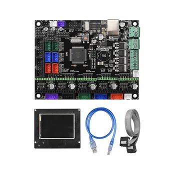 

Aibecy GEN-L V1.0 Motherboard 3D Printer Board with TFT28 2.8 Inch Full Color Touch Screen Support Material Shortage Detection