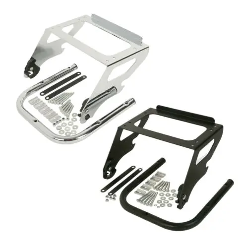 Pacote de Turismo Rack de Bagagem para Harley Motocicleta Destacável Solo Montar Touring Street Glide Road King Personalizado Clássico Cvo 1997-2008 2 Automóveis e motos