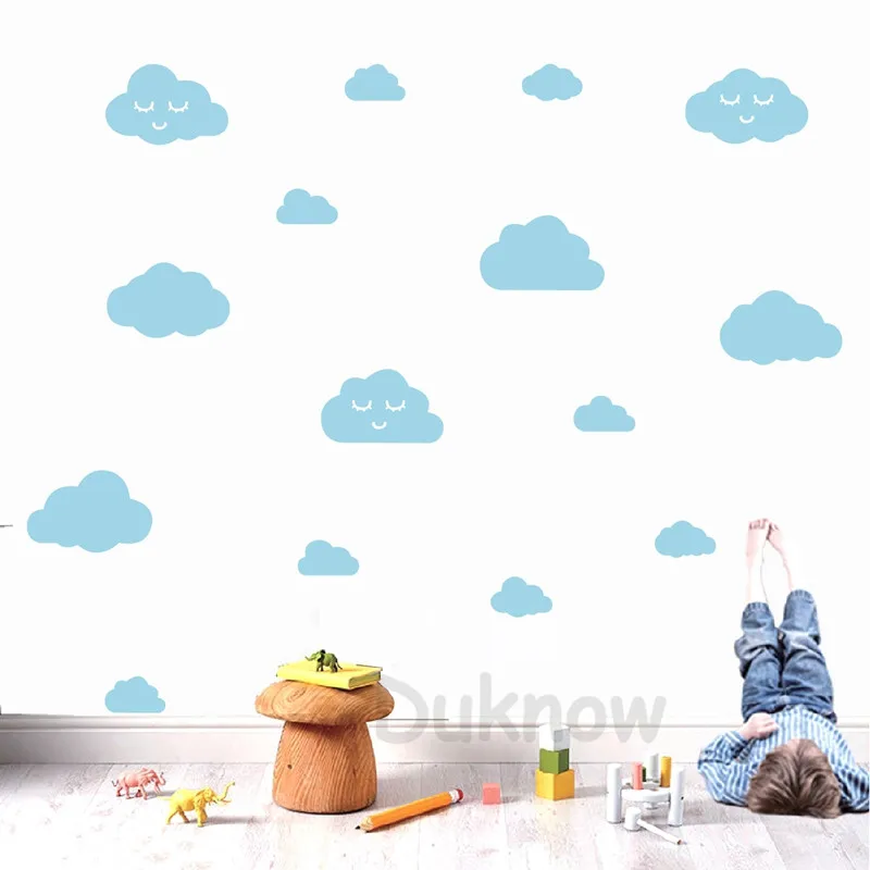 Cloud Stickers Kids Room