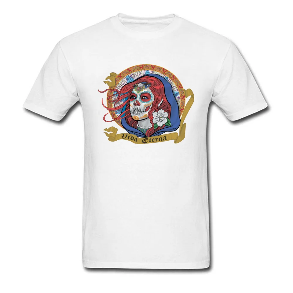 Red Catrina Day of the Dead_white