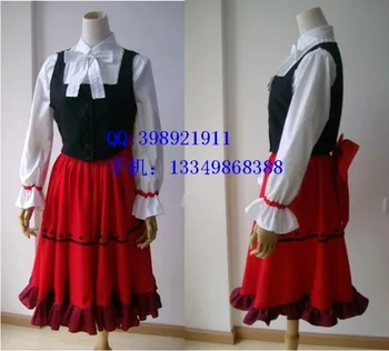 

2016 New Anime APH AXIS Power HETALIA HUNGARY Cosplay Traditional Dress