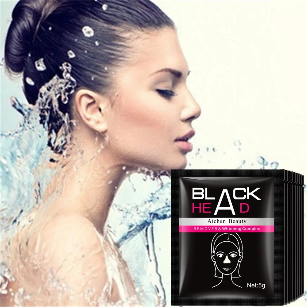 

Dead Sea Mud Mask Facials Masks Face Care Suction Nose Blackhead Remover Peel Off Black Head Acne Treatment Cream 5g/Bag