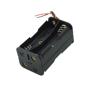 

10PCS 4 AA Battery 1.5V Holder Storage Boxes for DIY Experiment Test Cascade