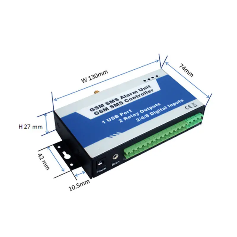 

free shipping GSM SMS Controller Alarm unit S150 Power Station Transformer Regulator Stabilizer Monitoring Remote Control Alarm