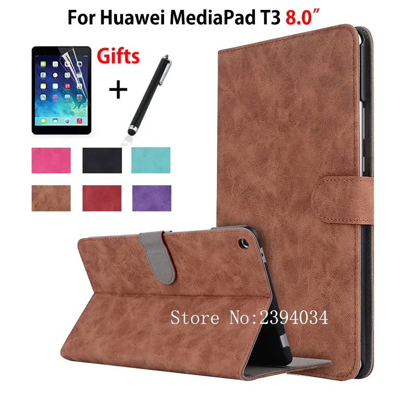 Чехол для huawei MediaPad T3 8 0 &quotKOB-L09 KOB-W09 чехол Honor Play Pad 2 дюймов принципиально Ретро