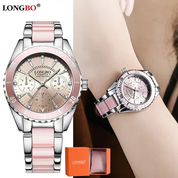 

Ladies Designer Watches Luxury Watch Women 2019 Luxury Fashion Watch Ceramic Alloy Analog Women Watch With Box Naviforce #50