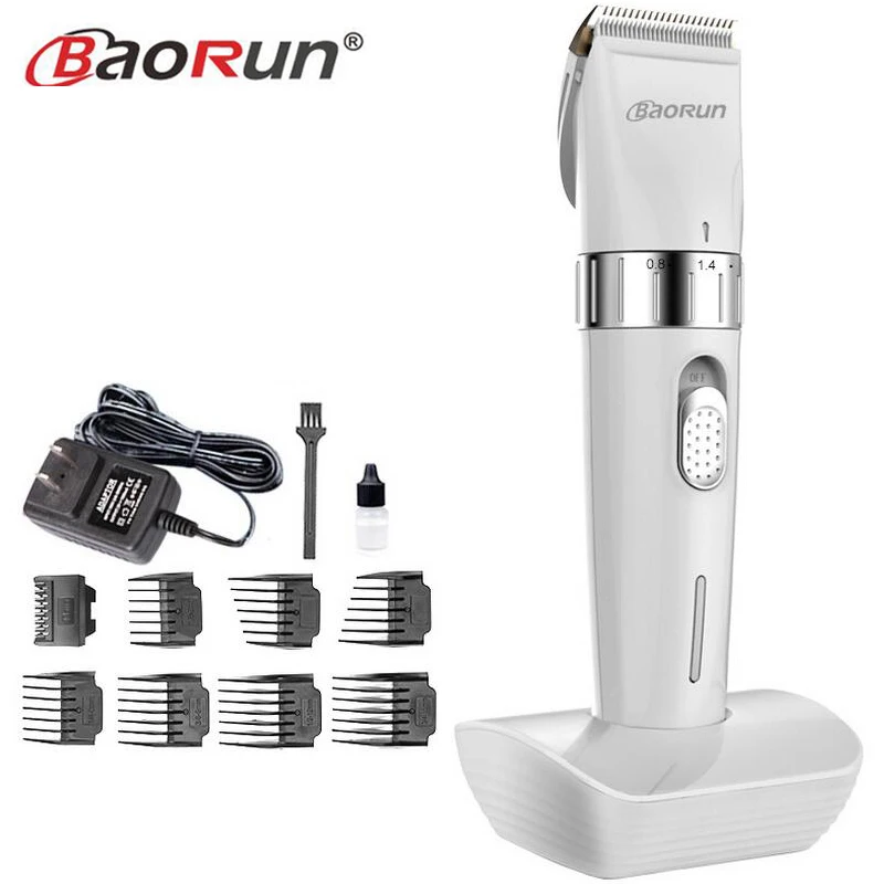 hair clipper lithium battery titanium ceramic blade Rechargeable Hair Trimmer hair cutting