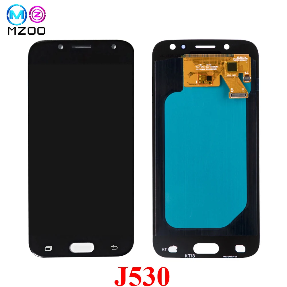 Супер Amoled lcd для samsung Galaxy J5 Pro J530 J530F J530FM lcd дисплей кодирующий преобразователь сенсорного экрана в сборе запасные части