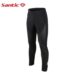 Santic Men Winter Two Fabrics Sport Windproof Pants Anti Sweat Cycling Pants Bike Bicycle Running Thermal Fleece Mtb Pants Santic Men Winter Two Fabrics Sport Windproof Pants Anti Sweat Cycling Pants Bike Bicycle Running Thermal Fleece Mtb Pants