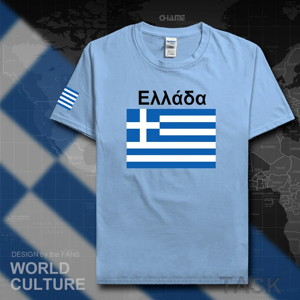 

Greece mens t shirts 2017 jerseys nation team tshirt cotton t-shirt meeting fitness brand clothing tees country flags The Greek