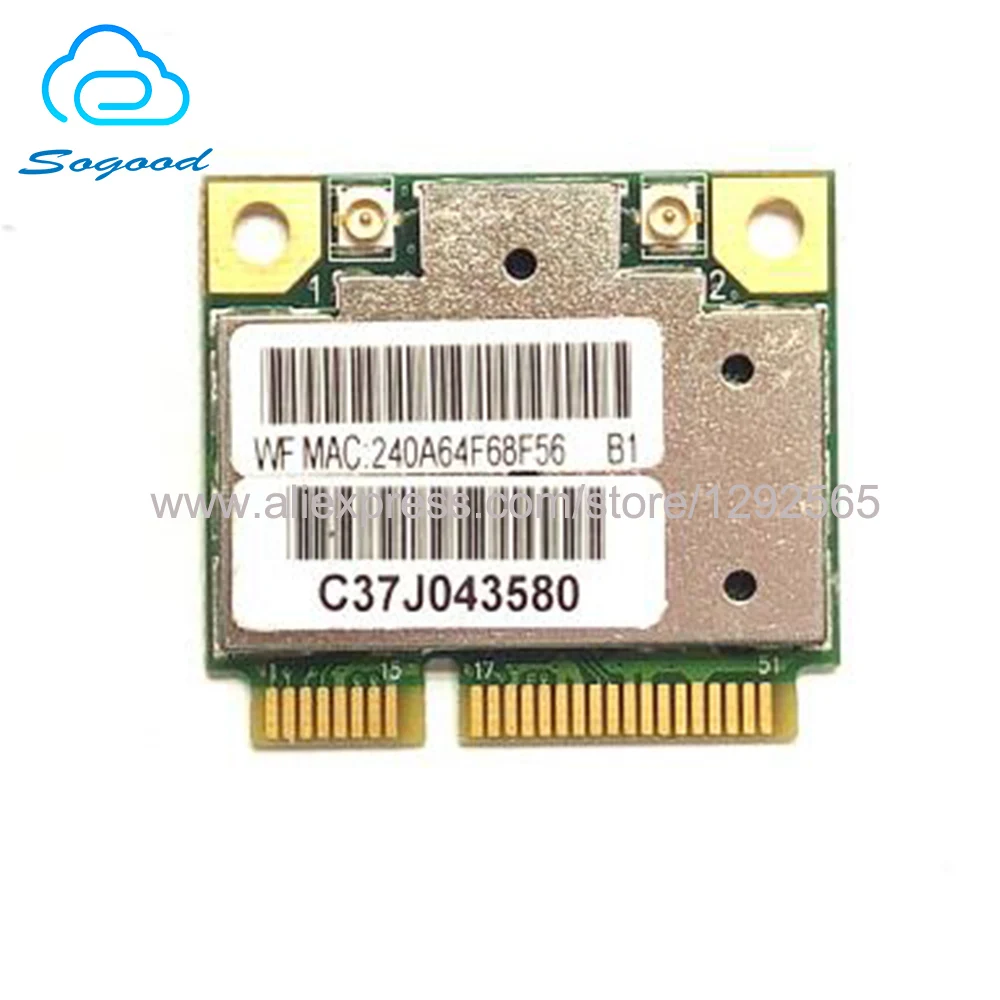 Wlan card for realtek rtl8192ce aw ne178 half height mini pci e 802 11b