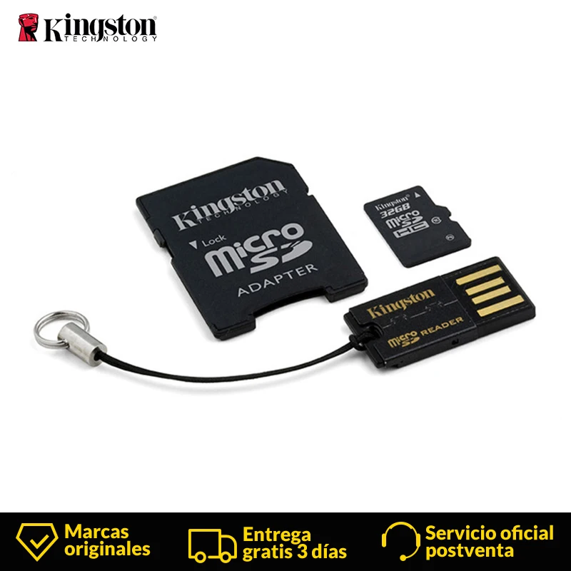 Дешевый Kingston Usb Micro SD Card amp; Reader MicroSDHC Class10 высокая скорость ультра мини SD TF карты флэш памяти адаптера UHS I для телефона