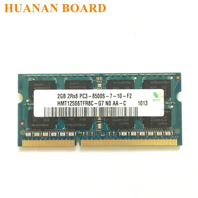 2rx8 Pc3 Sodimm Ddr3 1066mhz 2GB PC3-8500S DDR3 1066MHz Memory