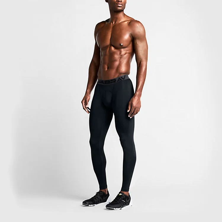 Мужские штаны для бега мужские спортивные тренировочные Леггинсы Спортивная быстросохнущая дышащая Pro Компрессионные спортивные брюки для фитнеса