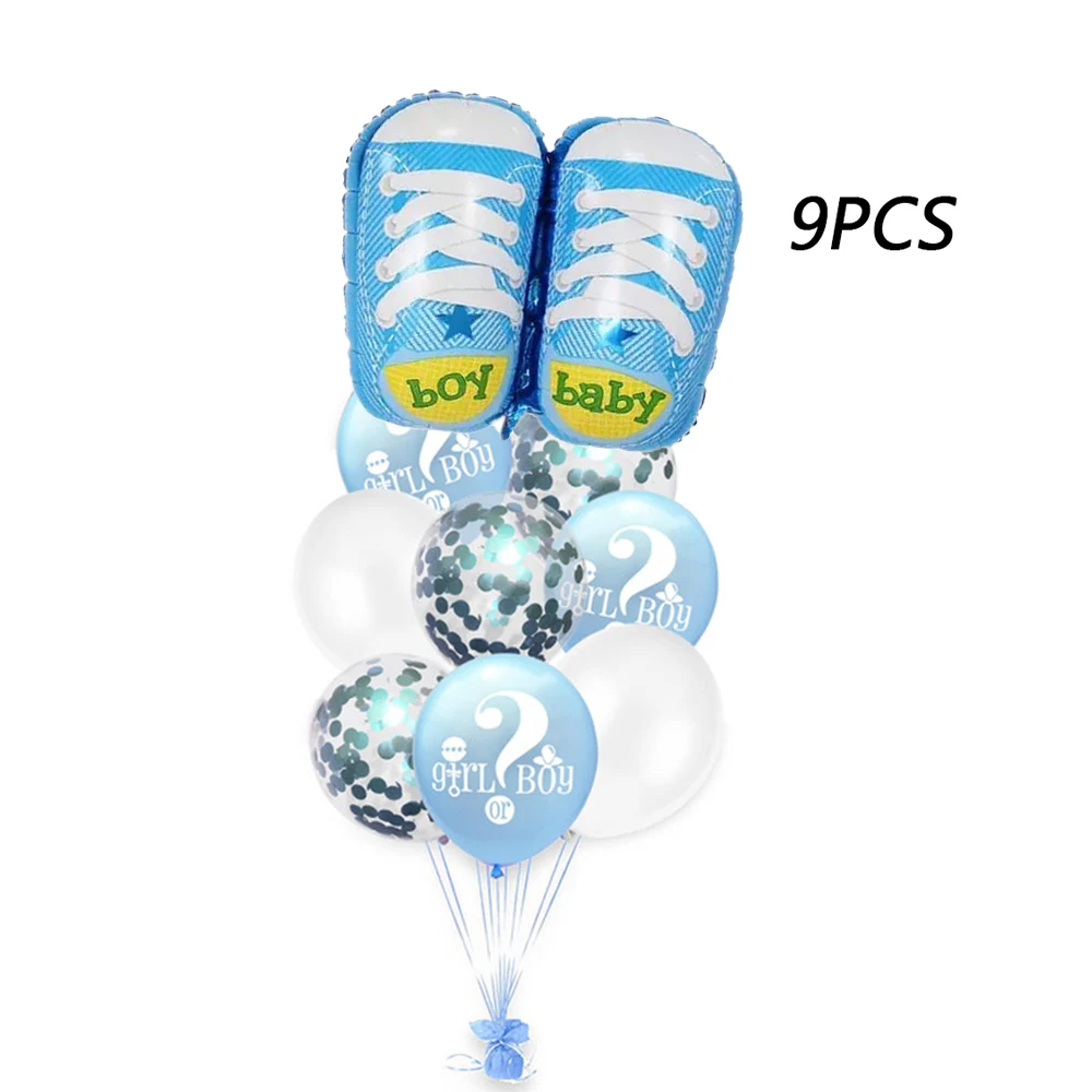 9 шт. воздушные шары с пайетками для мальчиков и девочек вечерние воздушные шары из фольги в форме сердца для вечеринки на день рождения украшения для детей