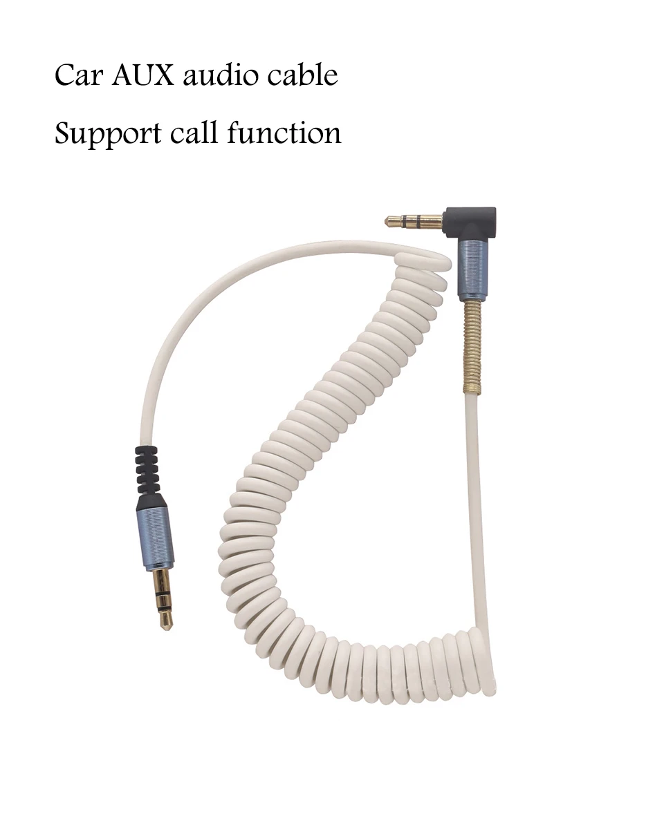 Flexible 3.5mm Car Jack Audio Aux Cable Male to Male Extend Stereo Scalable For Cellphone MP3 mp4 Mobile Phone About 1 (1)