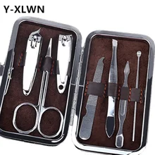 Y-XLWN машинки кусачки для ногтей отделкой ноги ножницы маникюрные инструмент setManicure набор инструментов