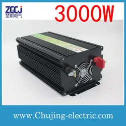 Высокое качество 3000 Вт intverter инвертор 12VDC к 220VAC DC-AC инвертор