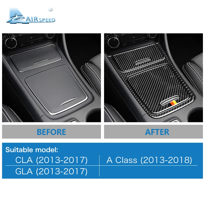 Аксессуары Airspeed для Mercedes Benz A Class CLA GLA 2013 18 аксессуары из углеродного волокна