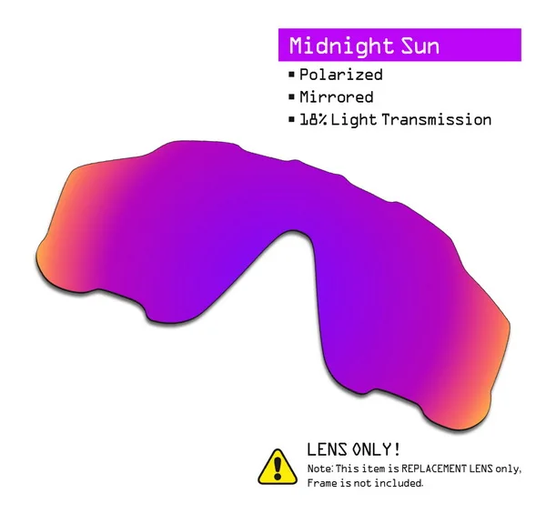 SmartVLT поляризованные Сменные линзы для солнцезащитных очков Окли Jawbreaker-несколько вариантов - Цвет линз: Midnight Sun