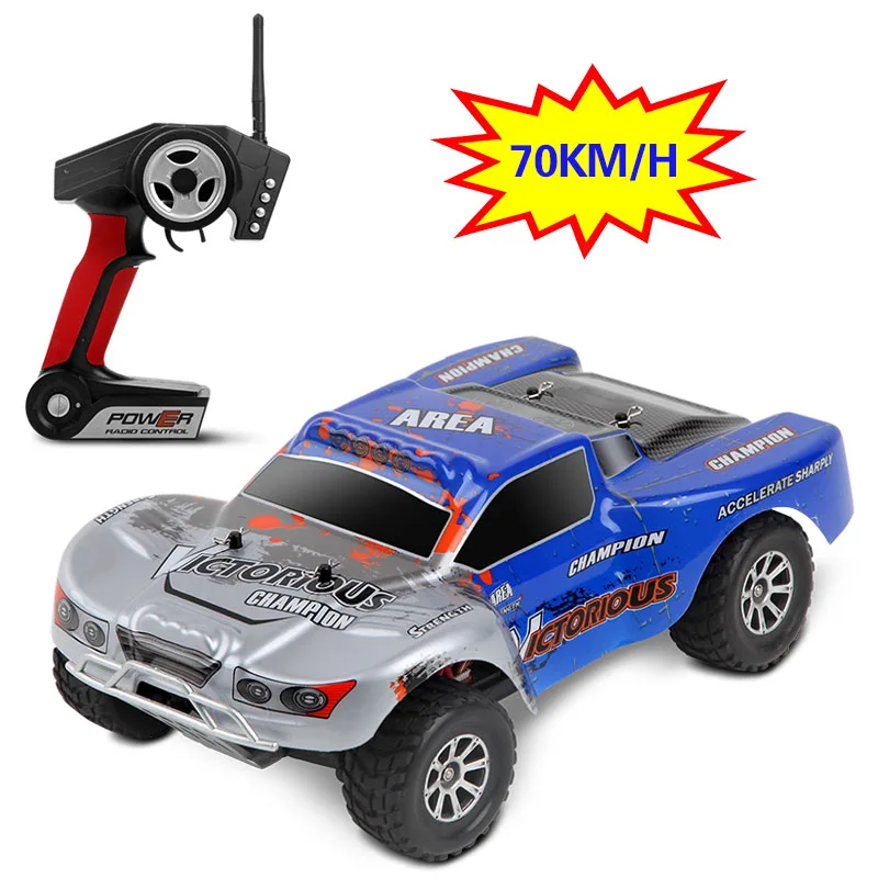 

Newest 1:18 RC Car 4WD 4CH High Speed Rock Rover Toys Remote Control SUV 70KM/h Off Road Racing Car 2.4GHz Buggy for Boys