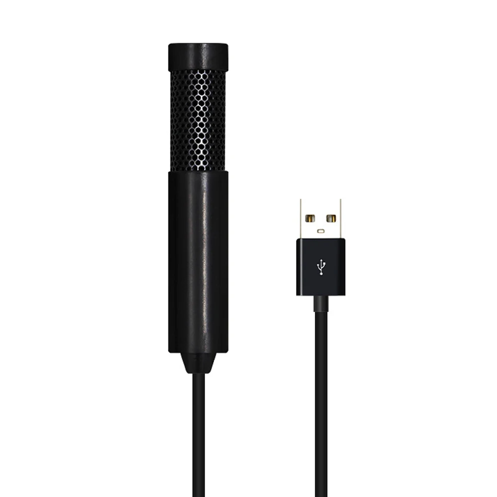 1 шт 3,5 мм Портативный USB 2,0 конденсаторный микрофон стерео штекер микрофон мини Студия Аудио Микрофон для ноутбука компьютер