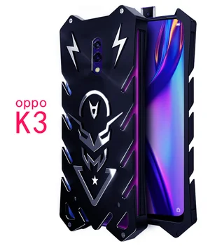 

Realme X2 XT 3 Pro X Lite Luxury New Heavy Duty Armor Metal Aluminum Back Case For Reno Z 2 2Z 2F 10XZOOM F9 F11 K1 K3 K5 Case
