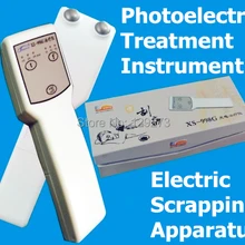 Фотоэлектрический инструмент для лечения Электрический скрапбущий терапевтический аппарат GuaSha T.E.N.S