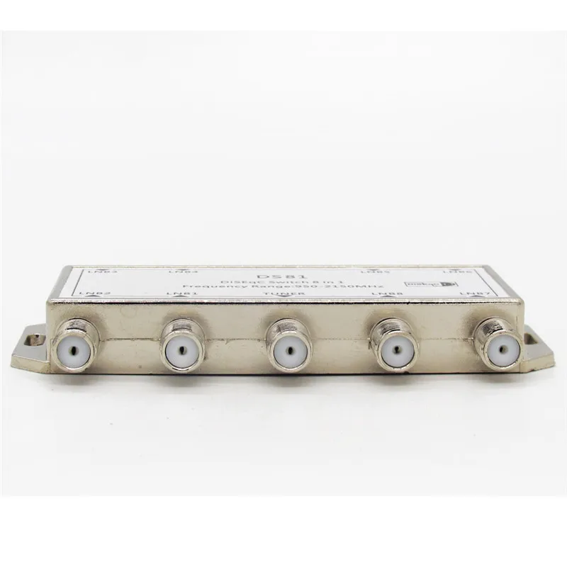 Новое поступление DS-81 8 в 1 ТВ спутникового сигнала выключатель DiSEqC приемник LNB Multiswitch спутникового сигнала переключатель