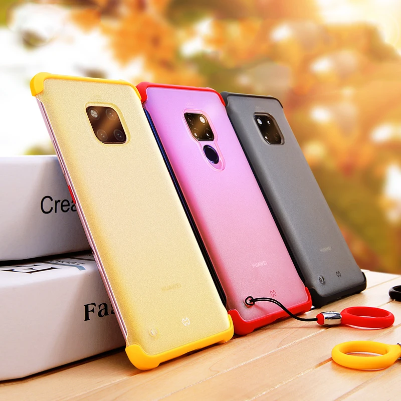 Для huawei mate 20 Pro/mate 20/mate 20X чехол антидетонационный Матовый Акриловый чехол для huawei mate 20 20Pro чехол для телефона