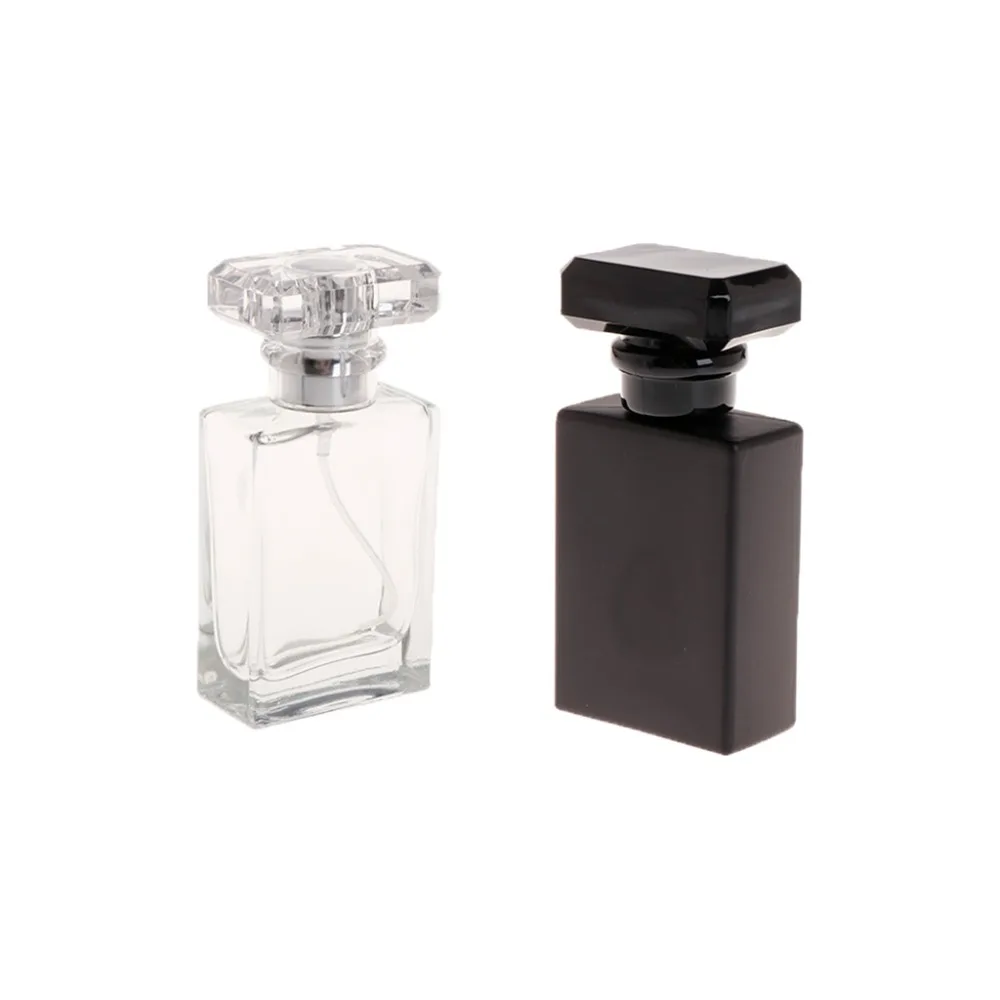 

30ml 9.4x4.6cm Mini Glass Spray Perfume Empty Bottle Atomizer Travel Portable Cosmetics Refillable Applicator Sprayer 1Pc