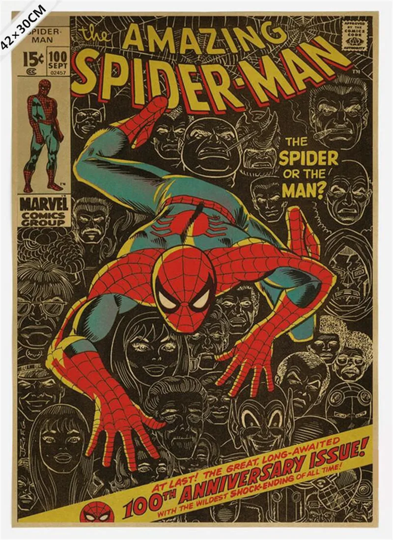Spiderman Comic Poster Promotion-Shop for Promotional Spiderman Comic Poster on Aliexpress.com