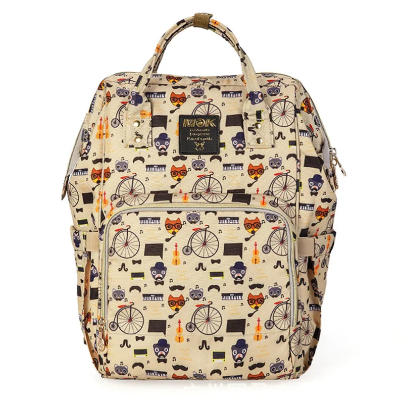 Fashion Print Mummy Maternity Diaper Bag Travel Organizer Backpack For Baby Stroller Mother Bag Nappy Changing Bags Nursing Bag (11)