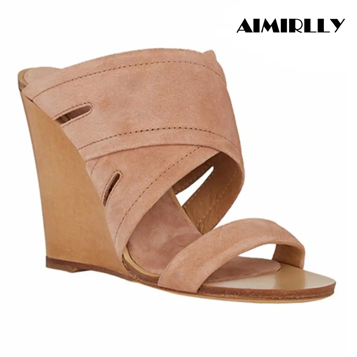 ladies wedge mules