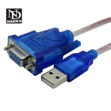 Usb rs232 адаптер Usb к Rs232 Последовательный кабель женский порт переключатель USB к последовательному DB9 Женский последовательный кабель usb-com