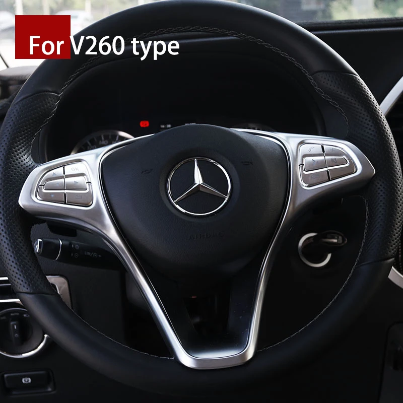 Lsrtw2017 abs рулевого колеса автомобиля планки для Mercedes Benz Vito w447 - Название цвета: 1