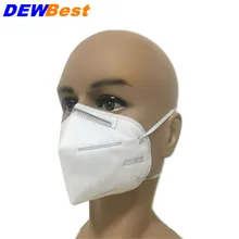 Одноразовая маска для лица Пылезащитная маска клапан и сложенная Нетканая маска для лица Защитная для плохой погоды Горячая Удобная