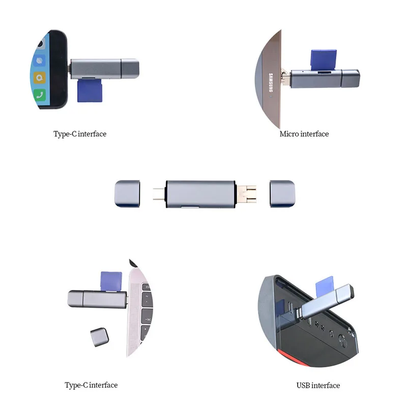 Устройство для чтения карт SD micro sd TF карта USB SD адаптер TF карта OTG адаптер Многофункциональный кардридер смарт-карта памяти USB кардридер