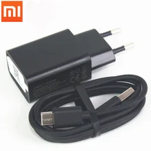 Оригинальное быстрое зарядное устройство Xiao mi 5V 2A EU+ кабель usb type-C для Xiaomi mi 5 5S 4C 4S Max 2