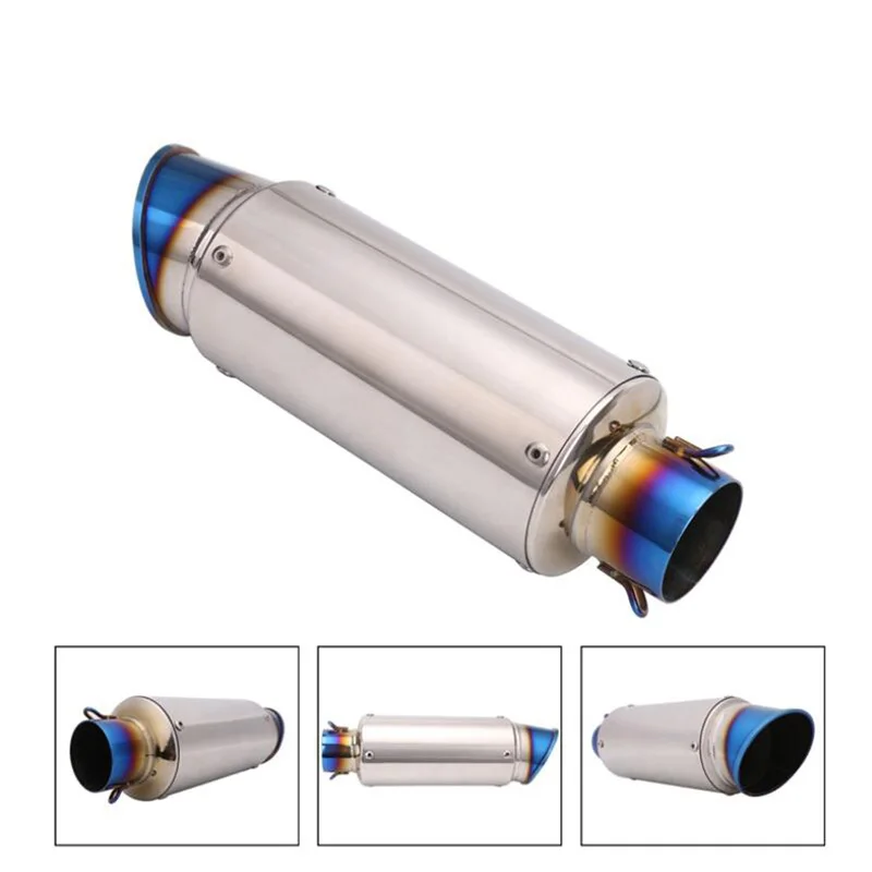 MOTERCROSS Akrapovic глушитель мотоцикла Escapamento Moto Universel для nmax CRF 230 Z750 CB400 ER6N GY6 глушитель